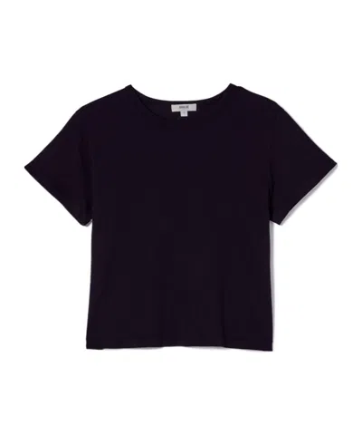 Agolde Open-necked Black Shirt