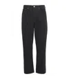 Agolde Organic Cotton-blend Loose '90s Jeans In Black