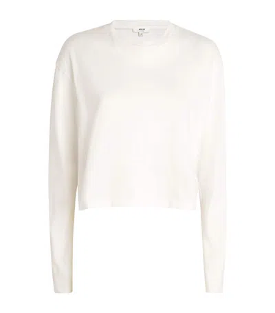Agolde Organic Cotton Mason T-shirt In White