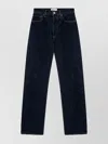 Agolde Blue Jeans With Belt Loops And Logo Patch On The Rear In Blue