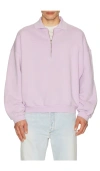 Agolde Pace Sweatshirt In Purple