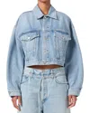 Agolde Palmer Denim Jacket In Space