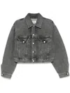 Agolde Gray Palmer Denim Jacket In 灰色