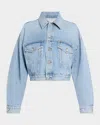 Agolde Palmer Denim Jacket In Space