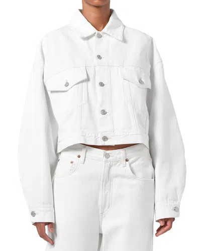 Agolde Palmer Jacket In White