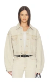 Agolde Palmer Jacket In Neutral
