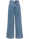 Agolde Five Pocket Denim Trousers In Bffl