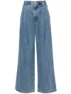 Agolde Five Pocket Denim Trousers In Bffl