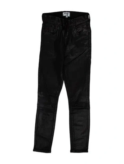 Pre-owned Agolde Pants In Black
