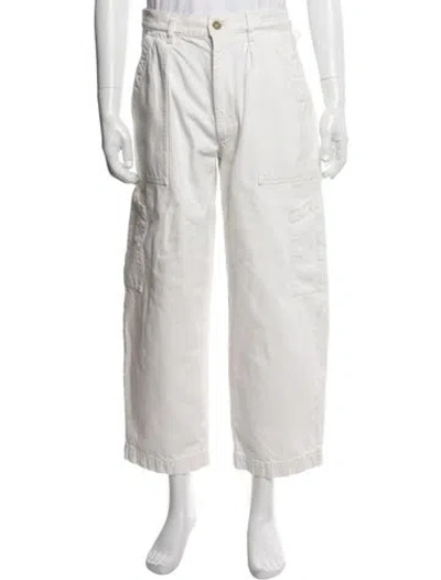 Pre-owned Agolde Pants In Gray