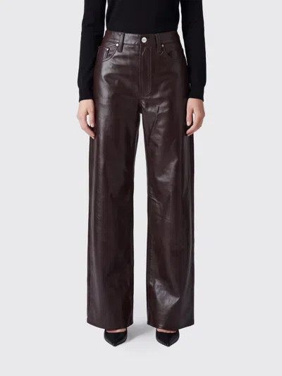 Agolde Pants Woman Color Brown
