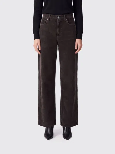 Agolde Pants Woman Color Brown