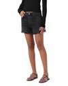 Agolde Parker Long Vintage Shorts In Fright