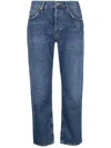 Agolde Parker Easy Straight Jean In Placebo
