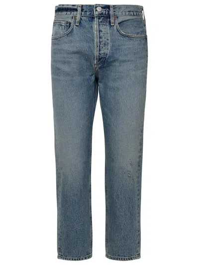 Agolde Indigo Parker Jeans In Blue