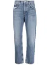 Agolde 90's Pinch Waist Jeans In Blue