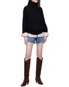 Agolde Parker Long Denim Shorts