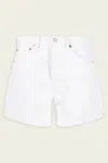 Agolde Dame High-rise Cuffed Denim Shorts