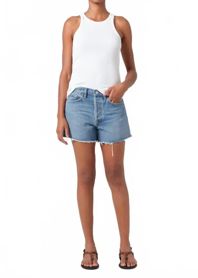 AGOLDE PARKER LONG SHORT IN FAIRWAY