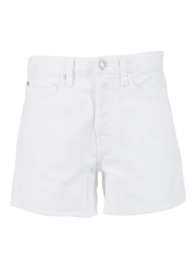 Agolde Parker Long Short In White