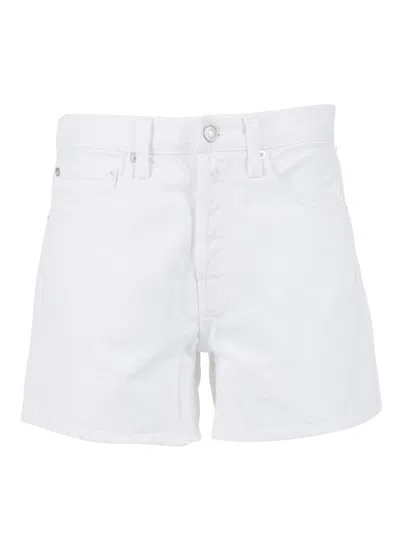 Agolde Parker Long Short In White
