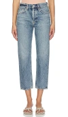 Agolde Parker Low Slung Vintage Straight In Facade