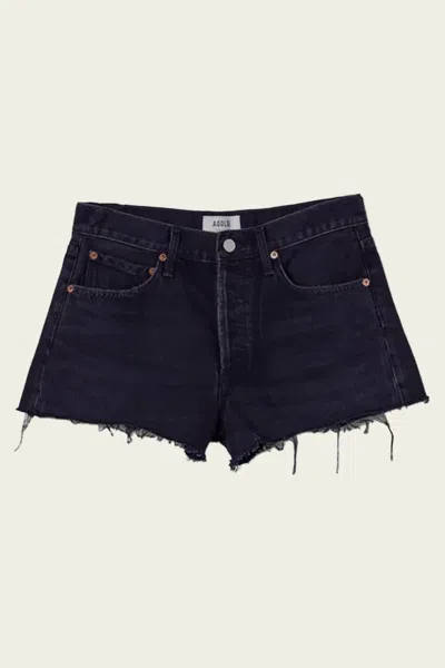 AGOLDE PARKER VINTAGE CUT OFF SHORT IN RECORD 