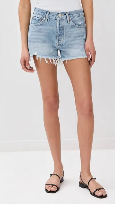 Agolde Parker Vintage Cutoff Shorts In Swapmeet