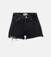 Agolde Mila Vintage High Rise Short In Slow Burn