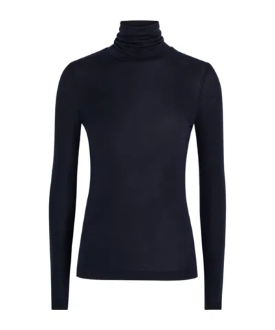 Agolde Pascale Turtleneck Stretch-lyocell Top In Multi