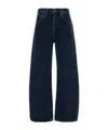Agolde Low Curve Mid-rise Barrel-leg Jeans