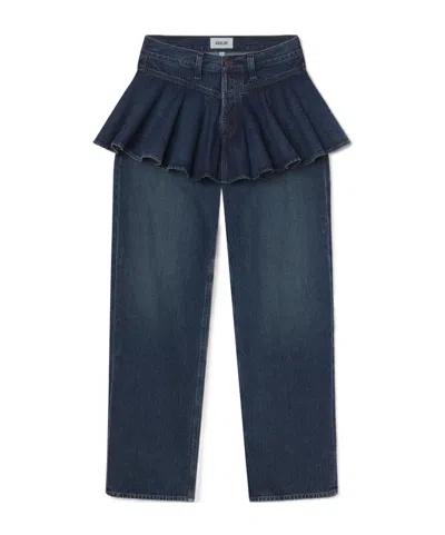 Agolde Peplum Jean (weightless) In Blue