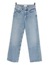 Agolde Petite Harper Jeans In Blue