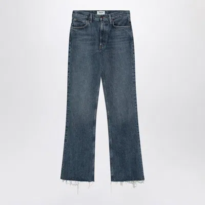 Agolde Placebo Blue Jeans In Regenerated Denim
