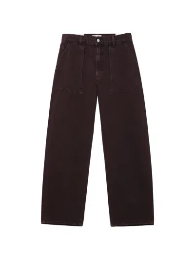 Agolde Pocket Jeans In Purple