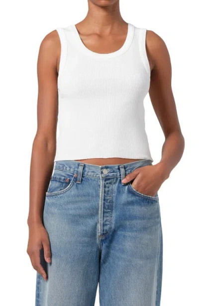 AGOLDE AGOLDE POPPY SHRUNKEN RIB TANK