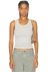 Agolde Poppy Tank In Flake