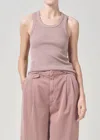 Agolde Poppy Rib Tank In Multi
