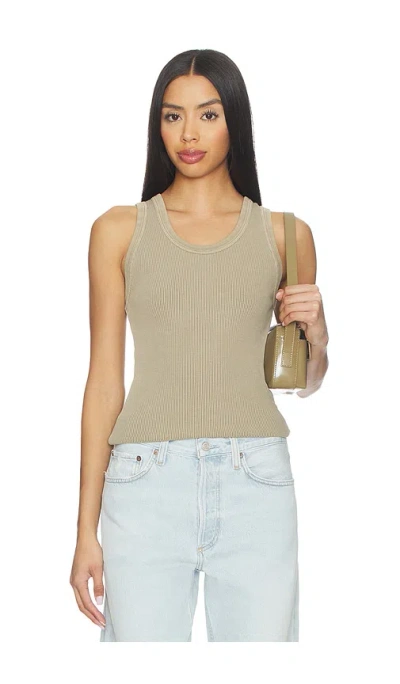 Agolde Poppy Tank Top In Multi