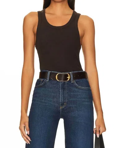 Agolde Poppy Tank Top In Bean