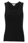 Agolde Poppy Ribbed Stretch Organic Cotton And Tencel-blend Jersey Tank