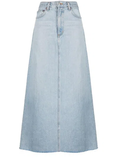 Agolde Pre Skirts Clear Blue