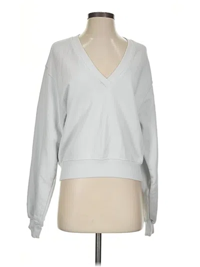 Pre-owned Agolde Pullover Sweater In Silver
