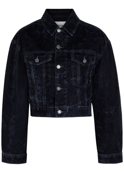 AGOLDE AGOLDE RADLEY CROPPED VELVET JACKET