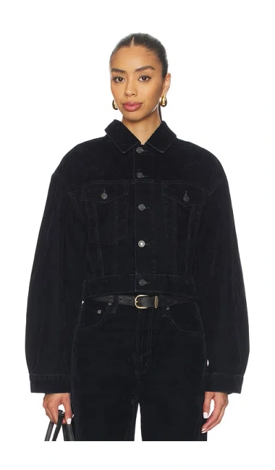 Agolde Radley Jacket In Black