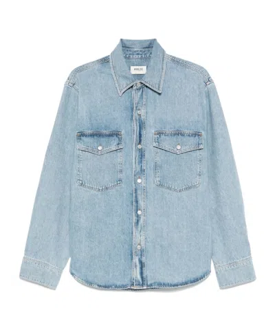 AGOLDE AGOLDE RAFE LONG SLEEVE DENIM SHIRT