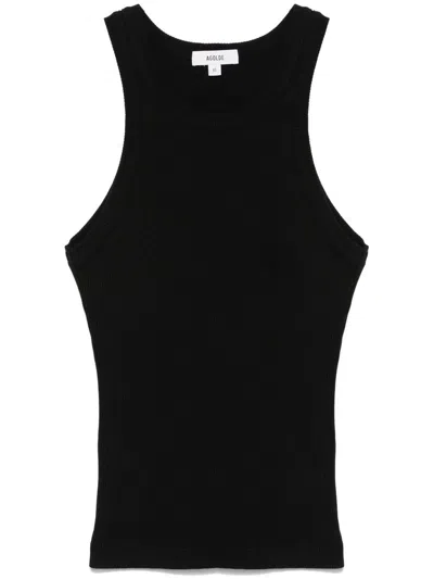 AGOLDE AGOLDE RAYNE RIBBED-KNIT TANK TOP