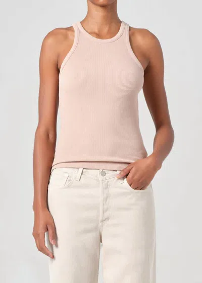 Agolde Rayne Sleeveless Tank Top In Cabana In Multi
