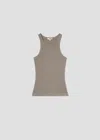 Agolde Rayne Tank In Brown