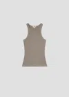 Agolde Rayne Tank In Brown